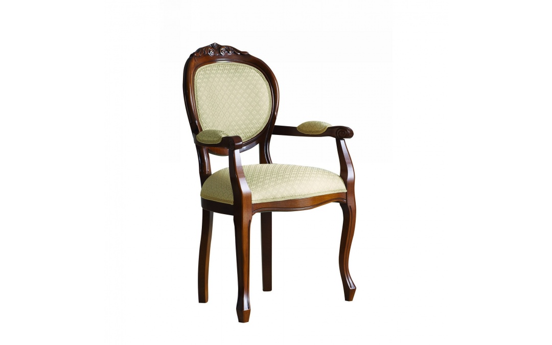 Armchair Menia with Carving