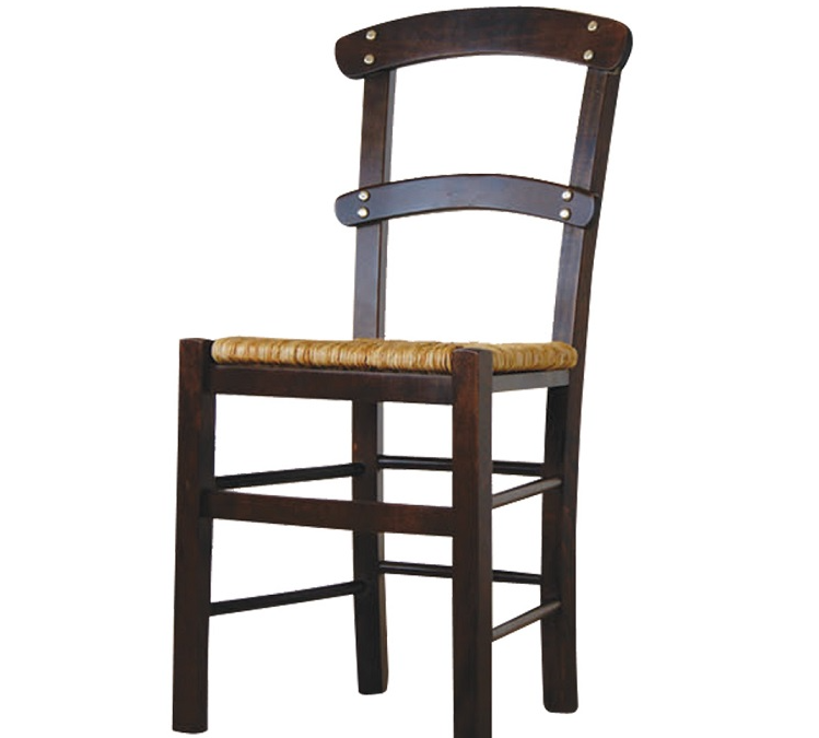 Chair Crete Small with Detachamble Straw Seat