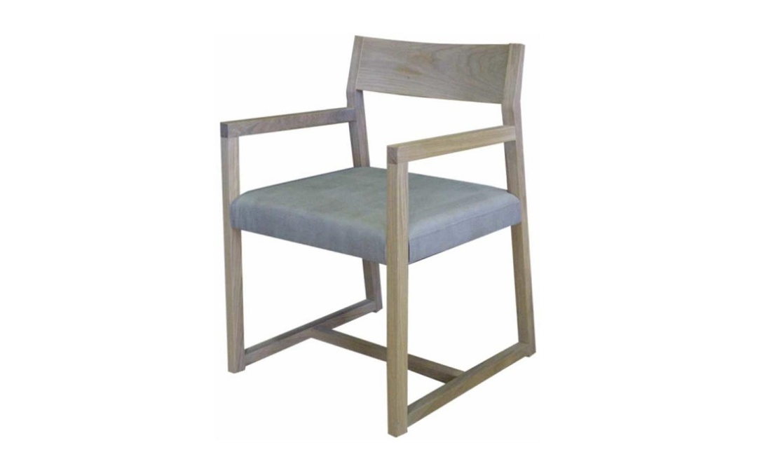 Armchair Linea Oak Wood