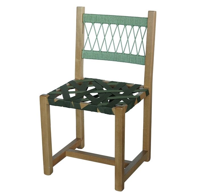 Chair City R, Belt Seat – Cord Back