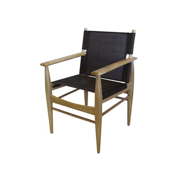 Armchair Morfi Oak Wood, Cloth