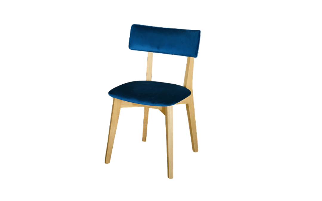 Chair Otto, Upholstered seat and Back only inside